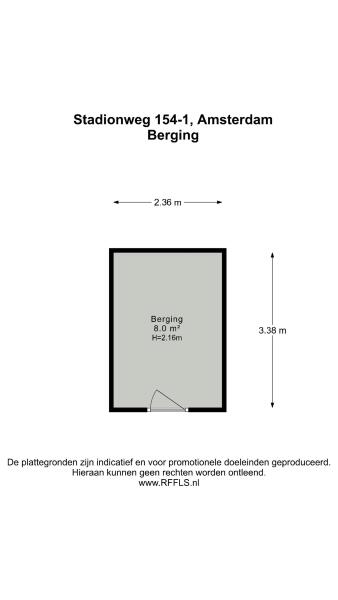 Floor Plan 2 - Stadionweg 154 1